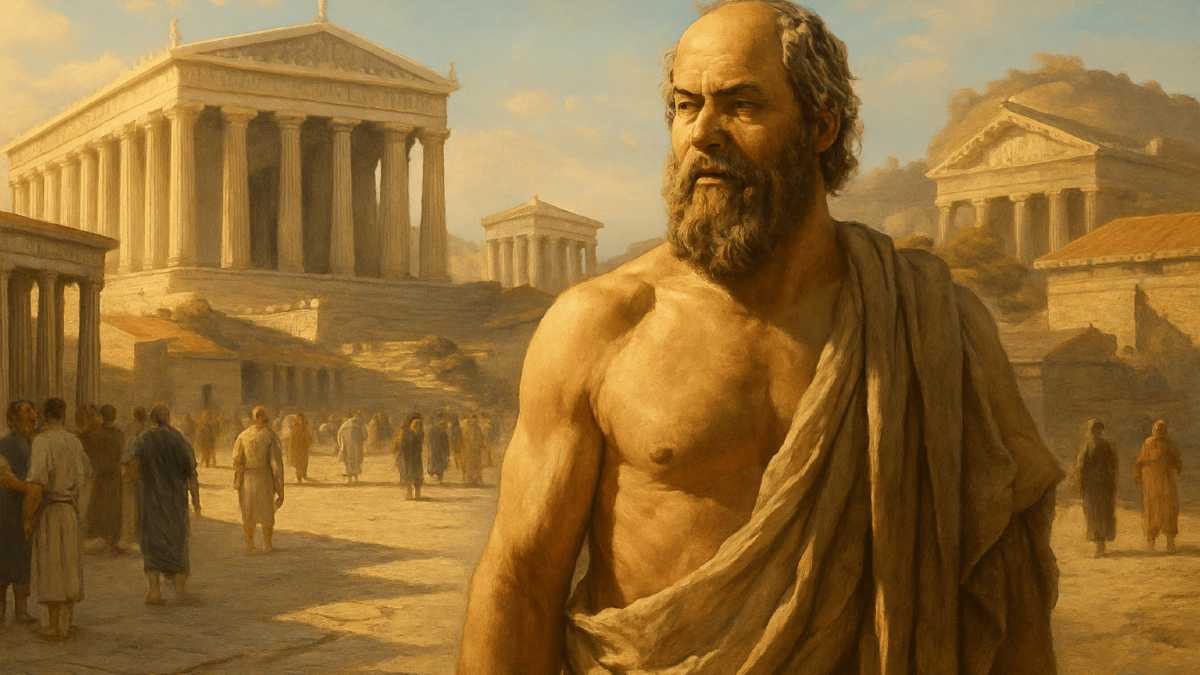 🏛️ Sokrates – Der Geist in Bewegung